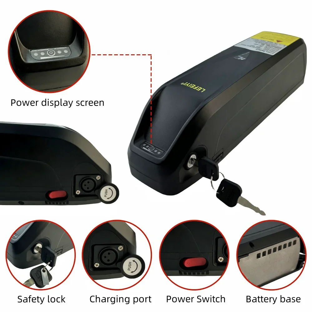 Hailong 1 and Type 2 Battery Lithium Battery 48V 30Ah for Electric Bike Is Suitable for Bafang Motor 250w-3000w
Hailong 1 and Type 2 Battery Lithium Battery 48V 30Ah for Electric Bike Is Suitable for Bafang Motor 250w-3000w