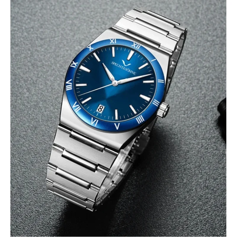 2026 New Arrivals Specht & Söhne Quartz Watch 38MM Stainless Steel Sapphire Crystal Watch Luminous 50M Waterproof Men's Watch
2026 New Arrivals Specht & Söhne Quartz Watch 38MM Stainless Steel Sapphire Crystal Watch Luminous 50M Waterproof Men's Watch