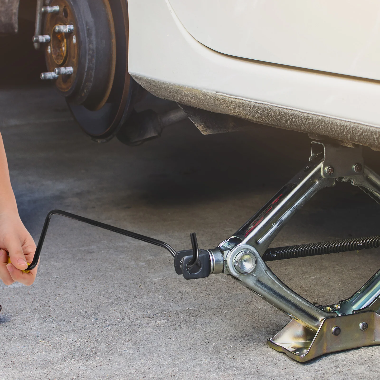 Universal Jack Handle Attachment Sturdy Steel Construction for Hydraulic Jack Tool Effortless Lifting Operation
Universal Jack Handle Attachment Sturdy Steel Construction for Hydraulic Jack Tool Effortless Lifting Operation