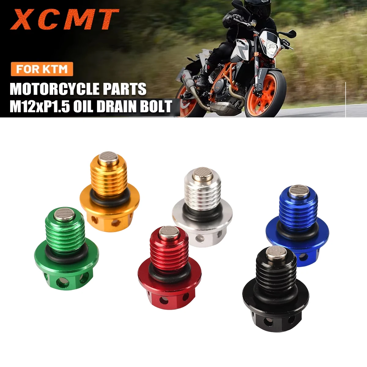 For KTM 450-690 SMR SMC ENDURO R ADVENTURE SUPERMOTO R DUKE All-2020 M12X1.5 Motorcycle CNC Aluminum Oil Drain Plug Bolt Screw
For KTM 450-690 SMR SMC ENDURO R ADVENTURE SUPERMOTO R DUKE All-2020 M12X1.5 Motorcycle CNC Aluminum Oil Drain Plug Bolt Screw