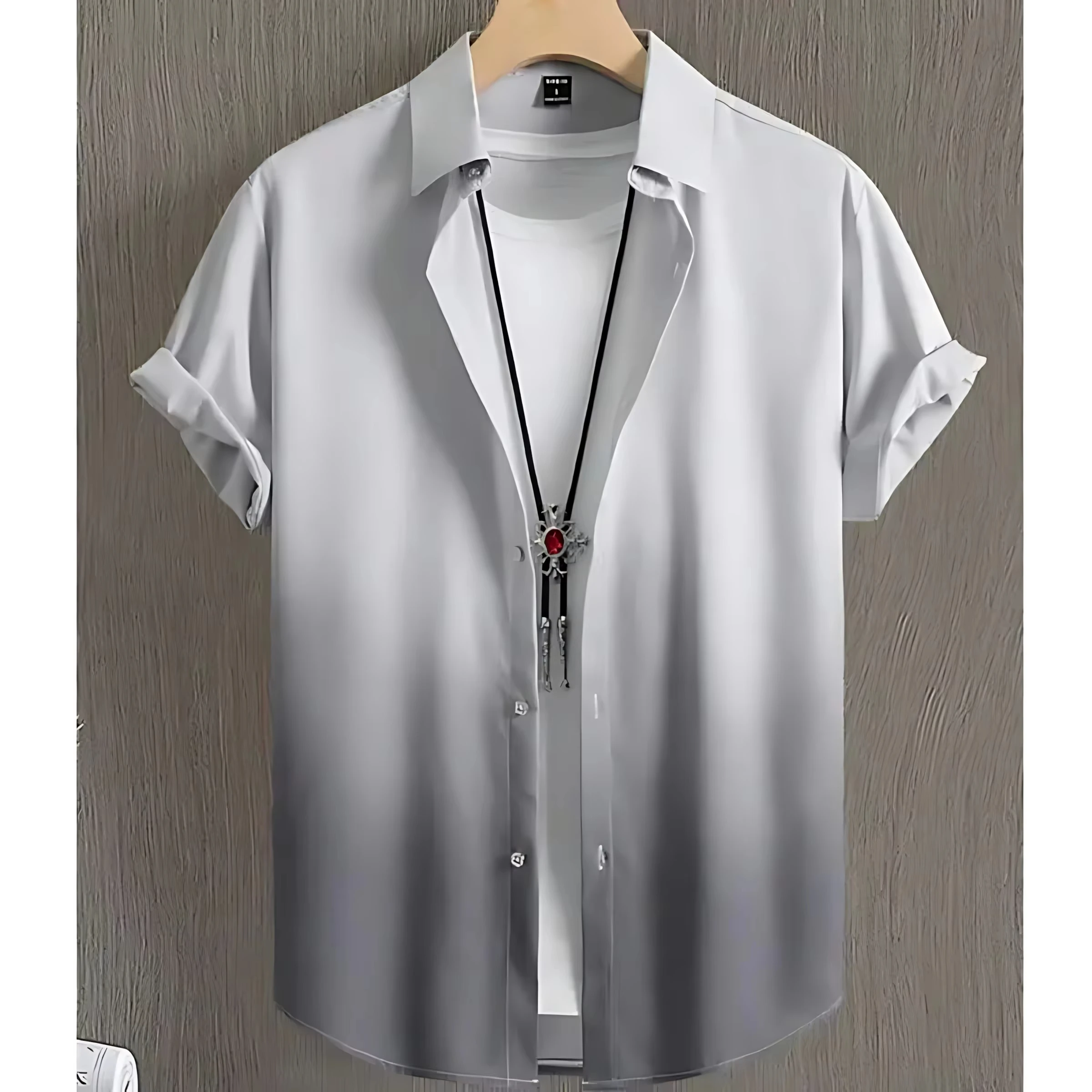The 2026 summer new men's short-sleeved shirt is a casual fashionable comfortable soft and breathable 3D pattern printed one
The 2026 summer new men's short-sleeved shirt is a casual fashionable comfortable soft and breathable 3D pattern printed one