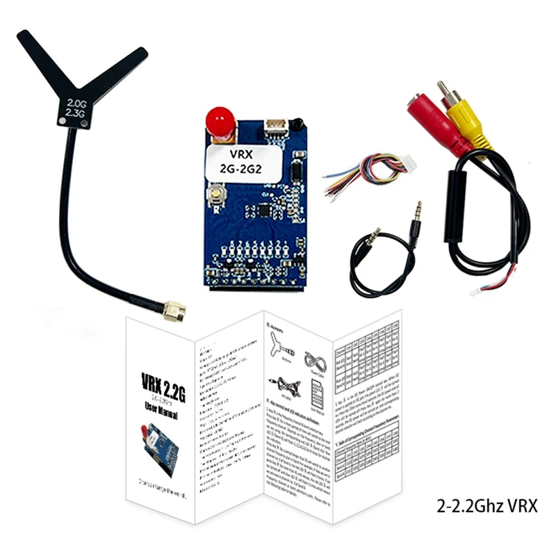 2G-2.2G 1.6W FPV VTX VRX 8CH FPV Video Transmitter Receiver Module PAL/NTSC for FatShark FPV Goggles
2G-2.2G 1.6W FPV VTX VRX 8CH FPV Video Transmitter Receiver Module PAL/NTSC for FatShark FPV Goggles