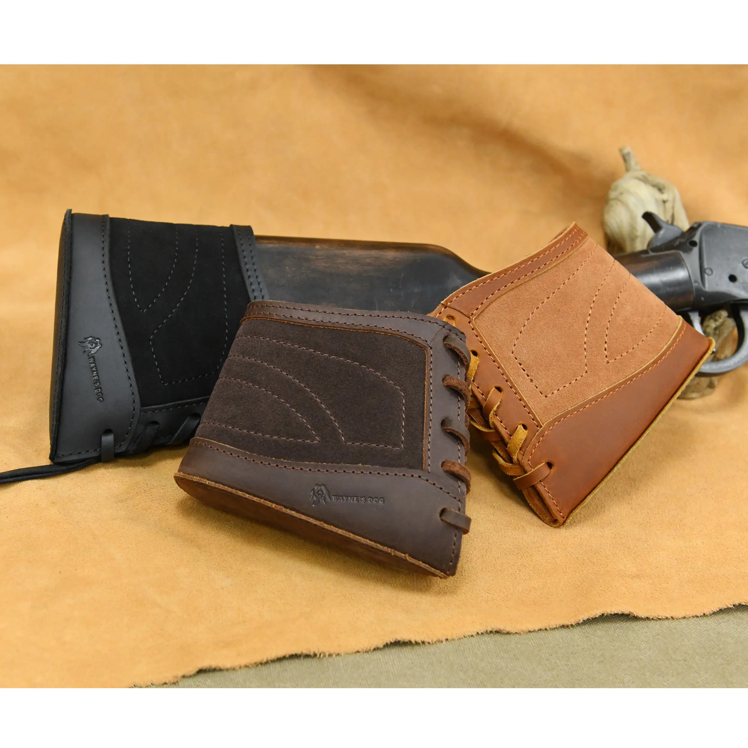 Shooting Gun Recoil Pad Hunting Leather Gun Stock Cover for Rifle Shotgun, Gun Buttstock Cover Extension
Shooting Gun Recoil Pad Hunting Leather Gun Stock Cover for Rifle Shotgun, Gun Buttstock Cover Extension