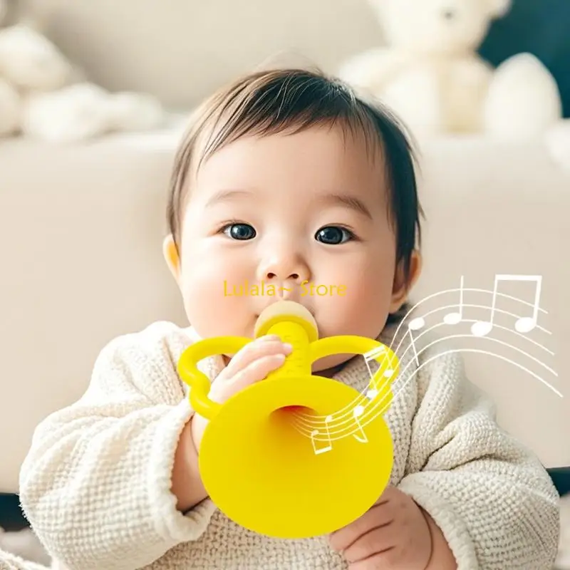 Y4QA Easy Clean Musical Teether For Newborns Soft Chewing Toy With Auditory Stimulation Features For Home Outdoor Use
Y4QA Easy Clean Musical Teether For Newborns Soft Chewing Toy With Auditory Stimulation Features For Home Outdoor Use