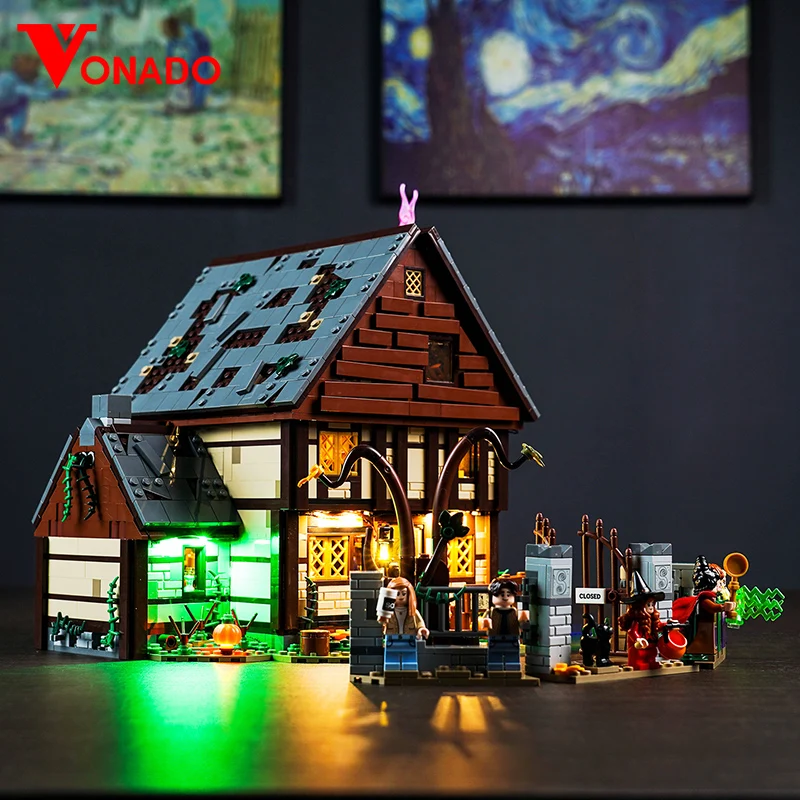 Vonado 21341 LED lights of Disney Hocus Pocus: Sanderson sisters House Decorative Light Gift (excluding model)
Vonado 21341 LED lights of Disney Hocus Pocus: Sanderson sisters House Decorative Light Gift (excluding model)