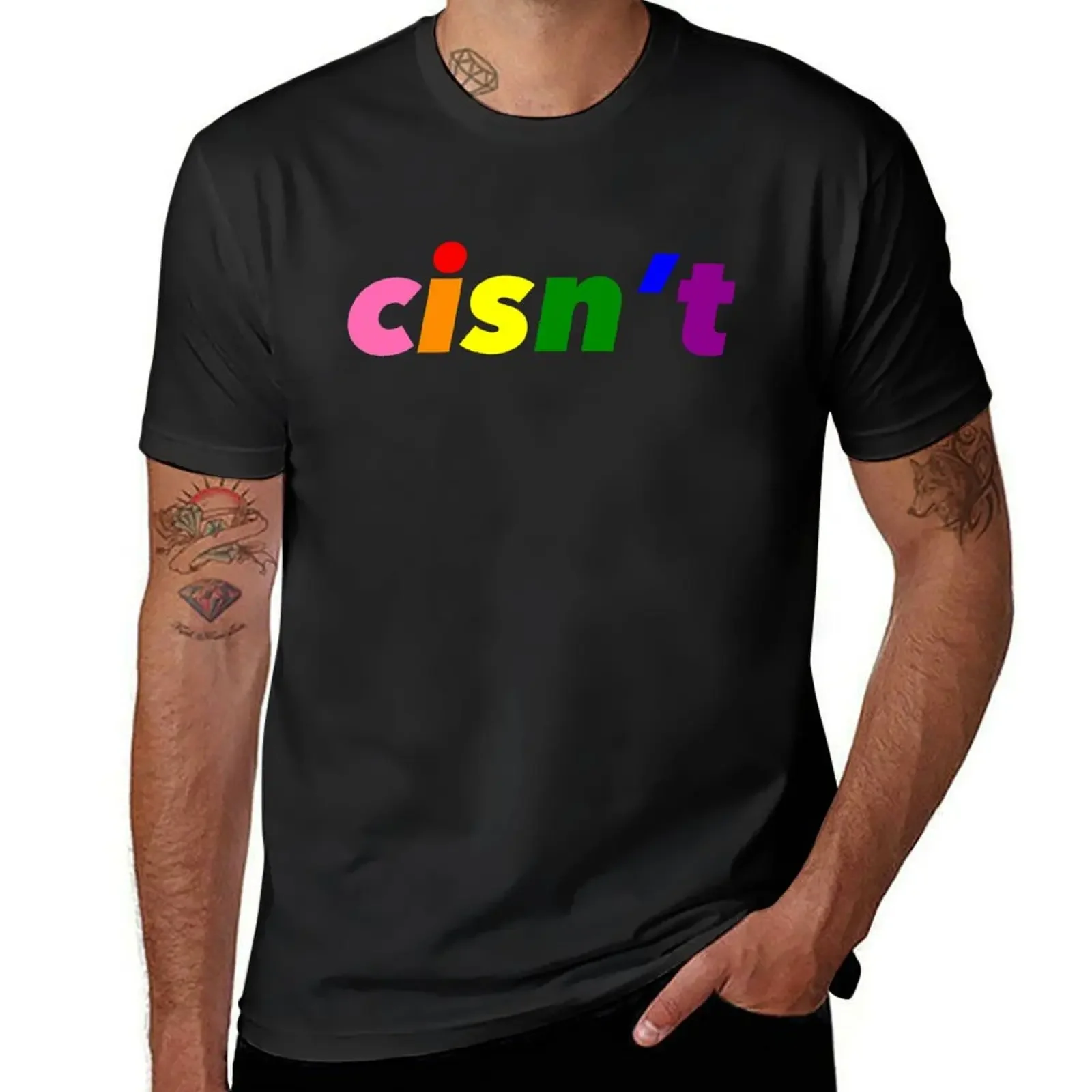 Cisn’t (Gilbert Baker Flag) T-Shirt summer top vintage anime shirt anime shirt black t-shirts for men
Cisn’t (Gilbert Baker Flag) T-Shirt summer top vintage anime shirt anime shirt black t-shirts for men