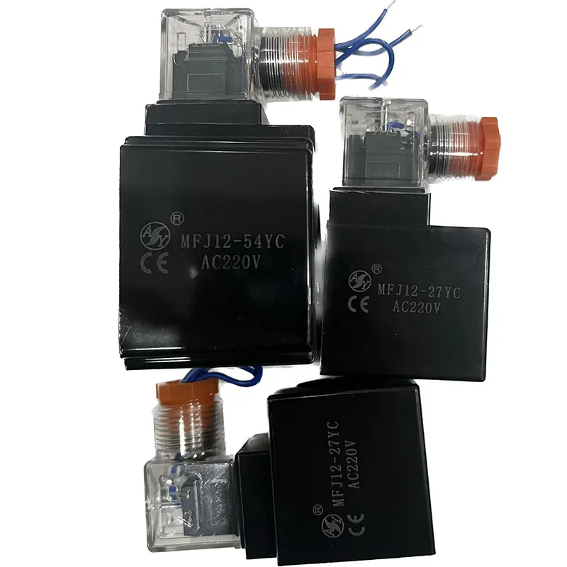 Anyang Kaidi hydraulic solenoid valve coil MFJ12-27YC MFJ12-54YC AY Huade solenoid valve coil
Anyang Kaidi hydraulic solenoid valve coil MFJ12-27YC MFJ12-54YC AY Huade solenoid valve coil