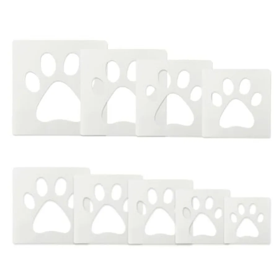 Paw Stencil, Pcs Large Stencil for Painting, Cute Bear Cat-Paw Print Stencils Template Reusable Plastic Animal-Paw Paint Stenci
Paw Stencil, Pcs Large Stencil for Painting, Cute Bear Cat-Paw Print Stencils Template Reusable Plastic Animal-Paw Paint Stenci