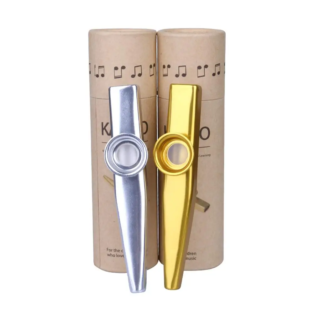 Metal Kazoo Musical Instrument Kids Toy Lightweight Durable Creative Kazoo Practical Use Good Experience Musical
Metal Kazoo Musical Instrument Kids Toy Lightweight Durable Creative Kazoo Practical Use Good Experience Musical