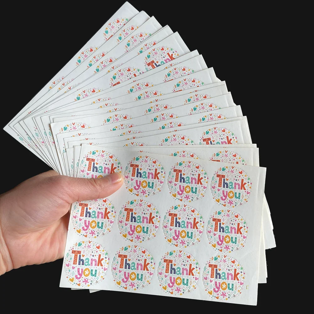 240PCS Round Thank You Sticker Self Adhesive Label Thank You Sticker Gift Wrapping Sealing Sticker Wedding Birthday Party Favors
240PCS Round Thank You Sticker Self Adhesive Label Thank You Sticker Gift Wrapping Sealing Sticker Wedding Birthday Party Favors