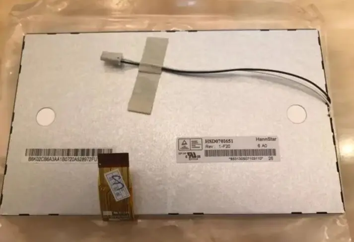 HSD070I651-F00 HSD070I651-E00 HSD070I651-F001 721CU60242-A0 LED backlit display
HSD070I651-F00 HSD070I651-E00 HSD070I651-F001 721CU60242-A0 LED backlit display