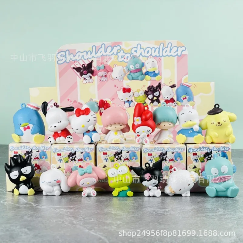 Kawaii Sanrio, Hello Kitty Kuromi My Melody мультяшная кукла твист яйцо кукла машина украшение для рабочего стола
Kawaii Sanrio, Hello Kitty Kuromi My Melody мультяшная кукла твист яйцо кукла машина украшение для рабочего стола