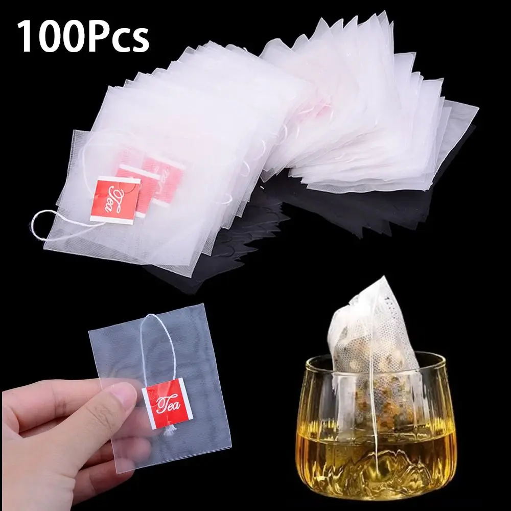 100 шт. портативные прозрачные одноразовые прозрачные чайные пакетики нейлоновый термозапечатываемый фильтр-мешок с веревкой пустые чайные пакетики
100 шт. портативные прозрачные одноразовые прозрачные чайные пакетики нейлоновый термозапечатываемый фильтр-мешок с веревкой пустые чайные пакетики
