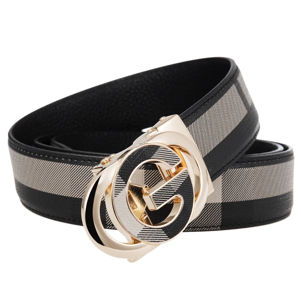 2023 High Quality New Men's Belts Luxury Automatic Buckle Leather Strap for Mens Belt Designers Brand Male Belt for jeans
2023 High Quality New Men's Belts Luxury Automatic Buckle Leather Strap for Mens Belt Designers Brand Male Belt for jeans