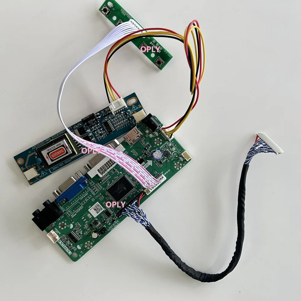 M.NT68676 Controller board HDMI-compatible VGA DVI for M150XN07 M150XN07 V1/V9 1024X768 15" LCD panel screen monitor DIY
M.NT68676 Controller board HDMI-compatible VGA DVI for M150XN07 M150XN07 V1/V9 1024X768 15" LCD panel screen monitor DIY
