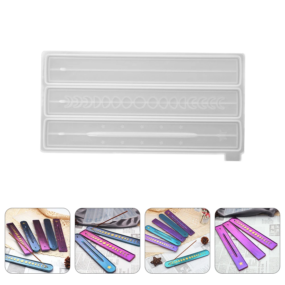 1Pcs Silicone Incense Stick Stand Mold Featuring Moon Phases - Ideal for DIY Crystal Epoxy and Handcrafted Gift Projects
1Pcs Silicone Incense Stick Stand Mold Featuring Moon Phases - Ideal for DIY Crystal Epoxy and Handcrafted Gift Projects