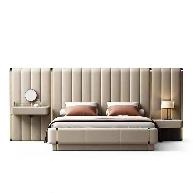 %&2025 Luxury Italian Style Luxury Bed China Manufacturer Luxury Bed Room Set With Tall Headboard Upholstered Bed
%&2025 Luxury Italian Style Luxury Bed China Manufacturer Luxury Bed Room Set With Tall Headboard Upholstered Bed