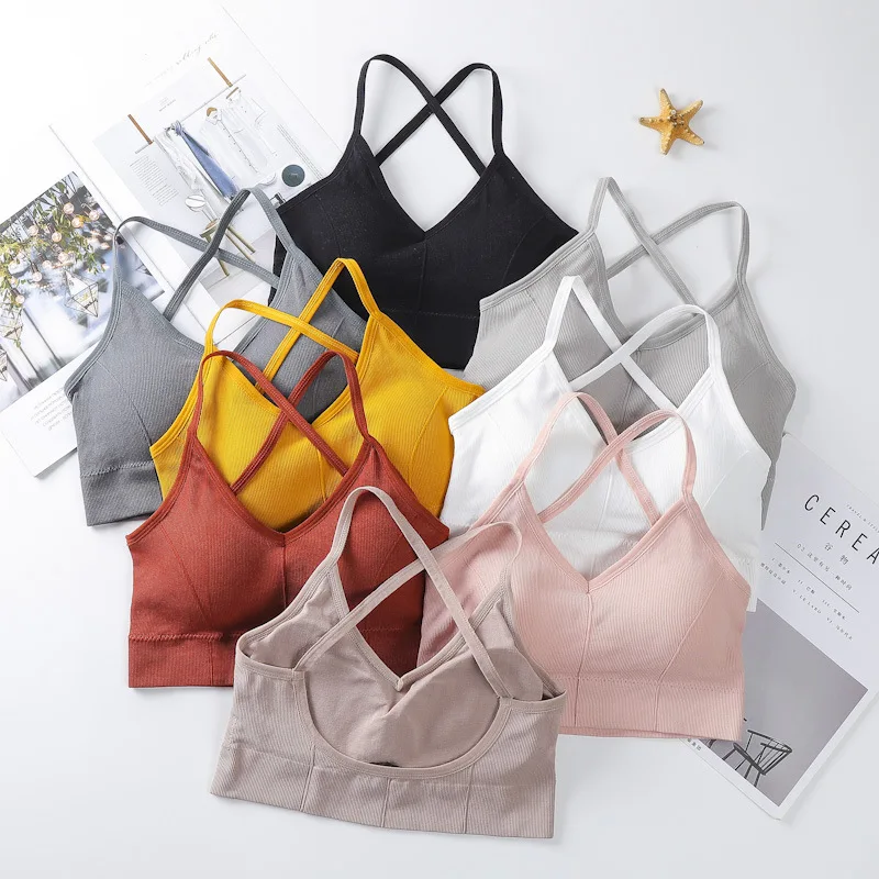 Sexy Cross Sports Bra Gym Top Women Training Running Yoga Bra Stretch Women Sports Underwear Fitness Workout Women Tank Tops
Sexy Cross Sports Bra Gym Top Women Training Running Yoga Bra Stretch Women Sports Underwear Fitness Workout Women Tank Tops