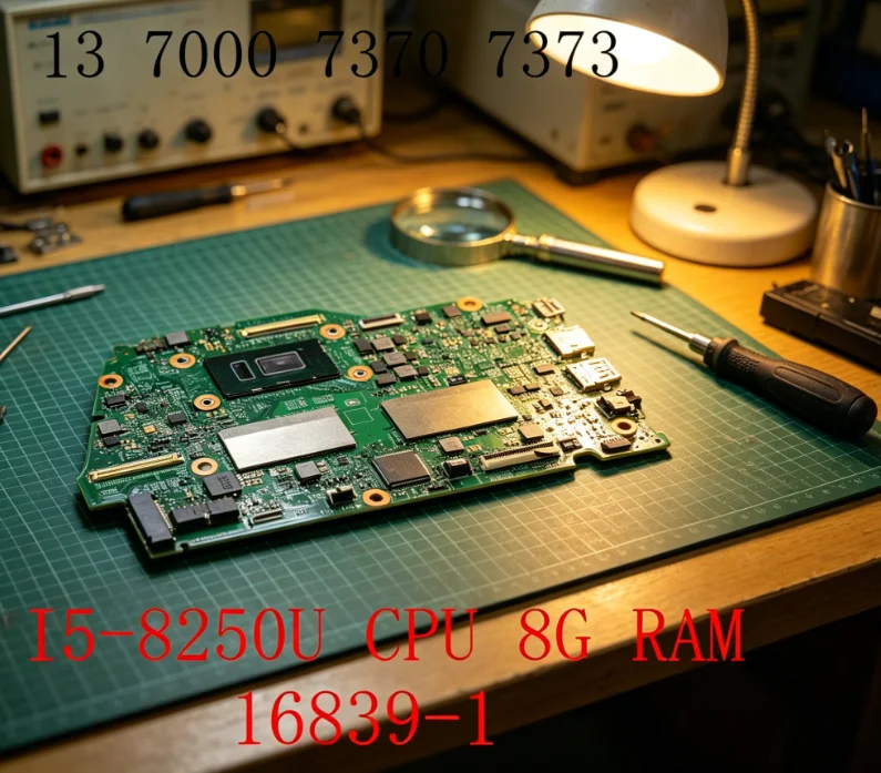 For DELL Inspiron 13 7000 7373 7370 Laptop Motherboard With Core I5-8250U 8GB-RAM CN-0C2G64 02CVR0 16839-1 16839-1M
For DELL Inspiron 13 7000 7373 7370 Laptop Motherboard With Core I5-8250U 8GB-RAM CN-0C2G64 02CVR0 16839-1 16839-1M