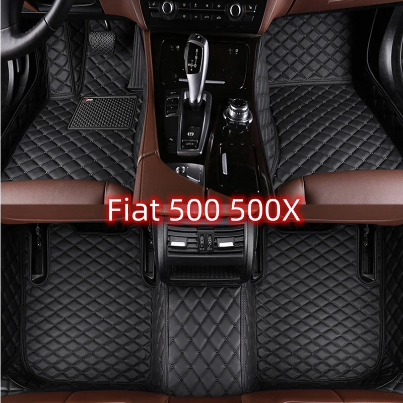 Full Set Custom Car Floor Mats for Fiat 500 500X 2011-2012 Years Interior Details Car Accessories Carpet
Full Set Custom Car Floor Mats for Fiat 500 500X 2011-2012 Years Interior Details Car Accessories Carpet
