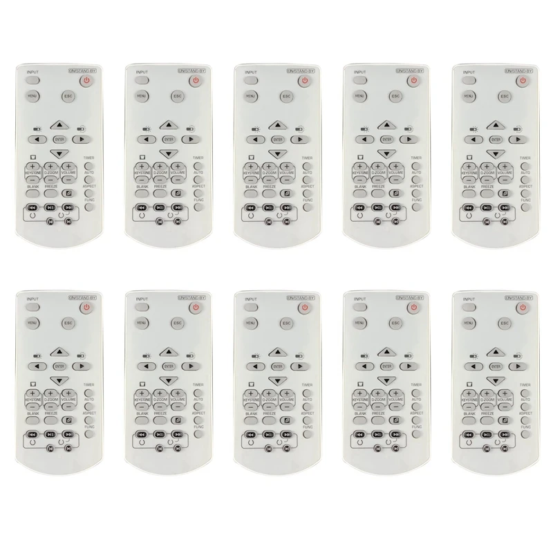 2025 New-10X Projector Remote Control For CASIO Projector YT-141 XJ-A142 XJ-A147 XJ-A242 XJ-A247 Replacement Remote Control
2025 New-10X Projector Remote Control For CASIO Projector YT-141 XJ-A142 XJ-A147 XJ-A242 XJ-A247 Replacement Remote Control