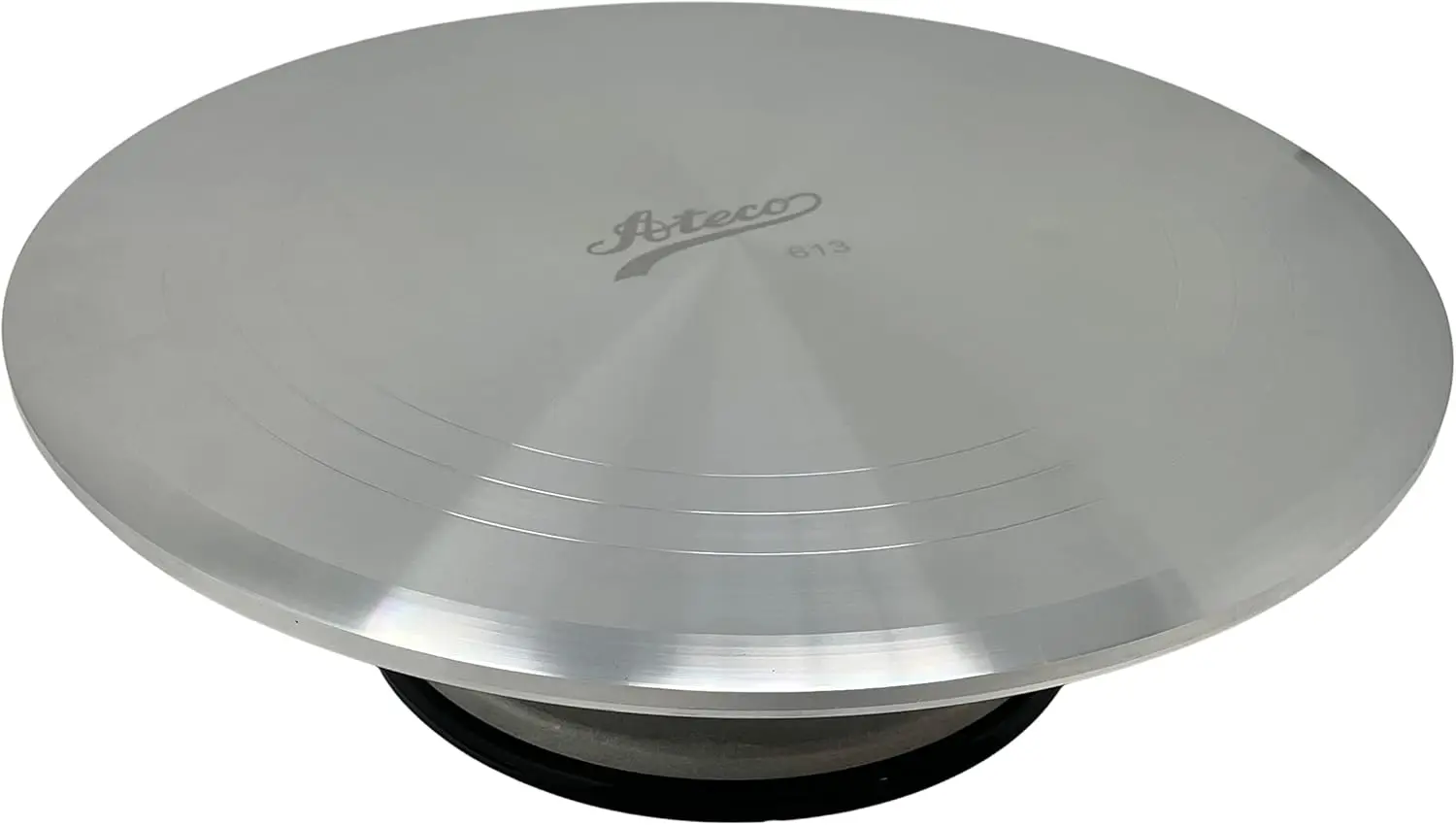 12-Inch Revolving Cake Decorating Stand with Non-Slip Pad, Aluminum Turntable for Smooth Rotation