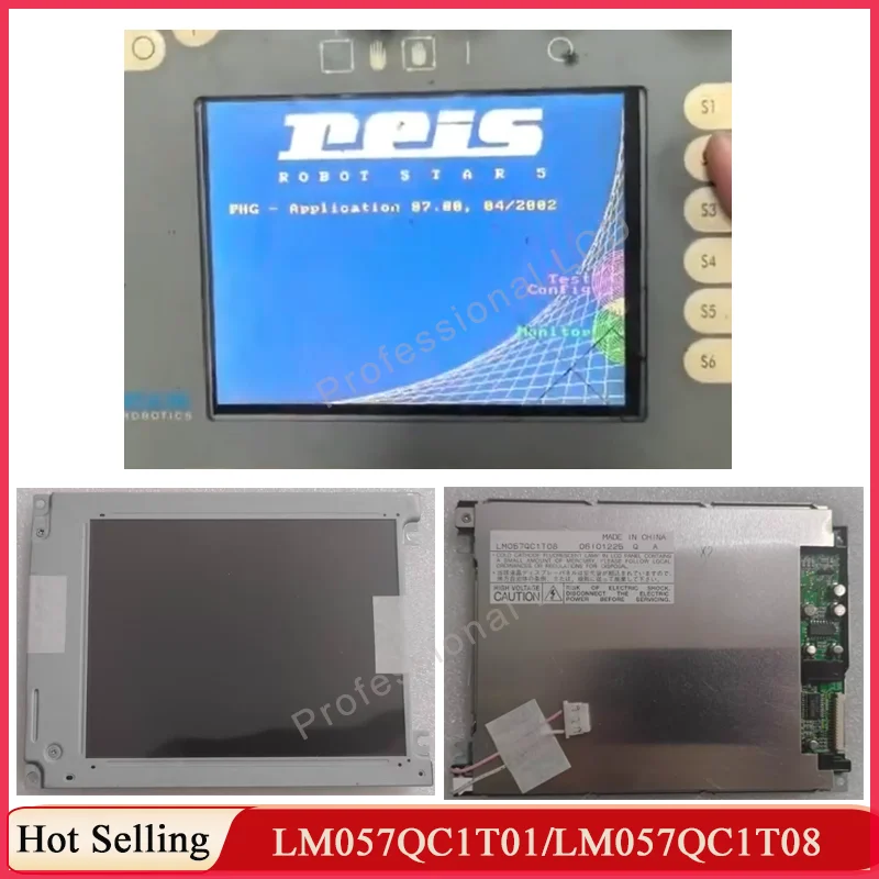 Original 5.7 Inch LCD Display Screen LM057QC1T01 LM057QC1T01R LM057QC1T01H LM057QC1T08 CCFL LCD Replacement 320*240
Original 5.7 Inch LCD Display Screen LM057QC1T01 LM057QC1T01R LM057QC1T01H LM057QC1T08 CCFL LCD Replacement 320*240