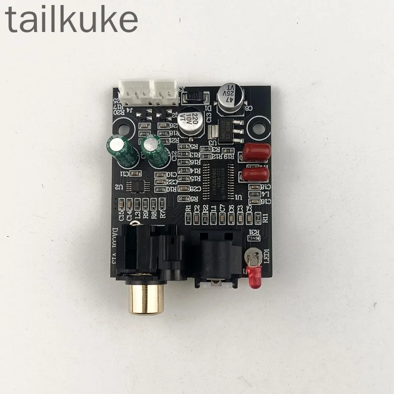 DIY Modified DAC Digital Decoder 24-bit 192K Fiber Coaxial Decoder Stereo Audio Output
DIY Modified DAC Digital Decoder 24-bit 192K Fiber Coaxial Decoder Stereo Audio Output