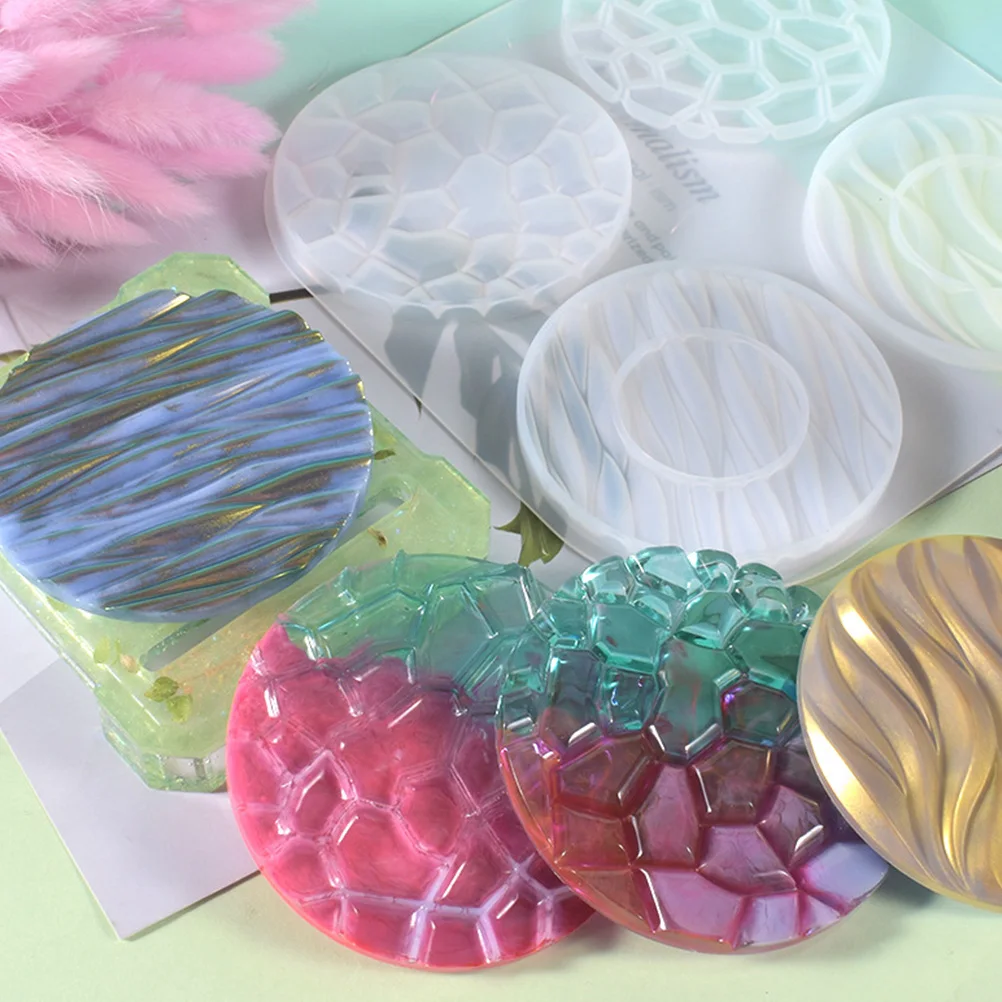2pcs Wave Coaster Mold Round Shape Cup Mat Mold Premium Silicone DIY Crystal Epoxy Resin Reusable Jewelry Accessories Craft
2pcs Wave Coaster Mold Round Shape Cup Mat Mold Premium Silicone DIY Crystal Epoxy Resin Reusable Jewelry Accessories Craft