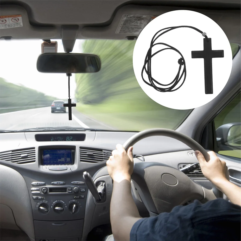 2Pcs Wood Crucifix Pendant for Car Rearview Mirror Hanging Decor Religious Auto Interior Accessory Vintage Swing Ornament
2Pcs Wood Crucifix Pendant for Car Rearview Mirror Hanging Decor Religious Auto Interior Accessory Vintage Swing Ornament