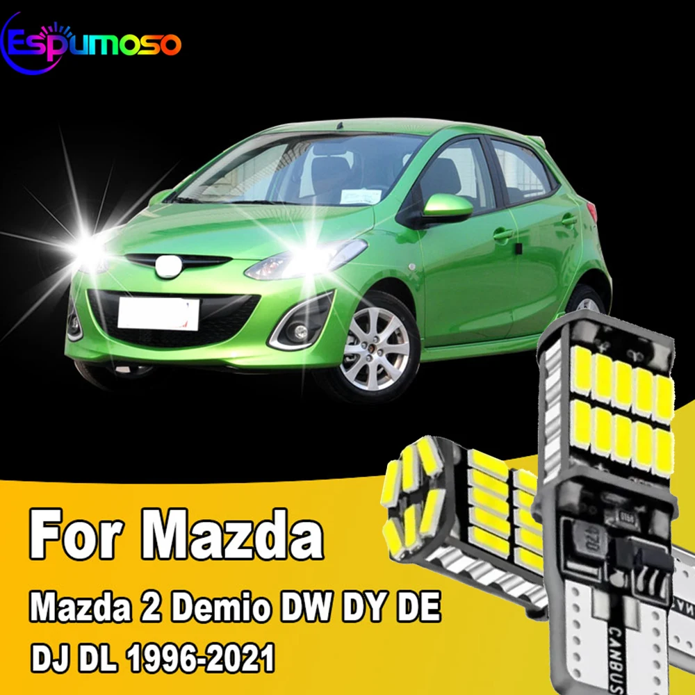 For Mazda 2 Demio DW DY DE DJ DL 1996-2015 2016 2017 2018 2019 2020 2021 2Pcs Super Bright T10 W5W LED Bulbs Canbus 12V/24V
For Mazda 2 Demio DW DY DE DJ DL 1996-2015 2016 2017 2018 2019 2020 2021 2Pcs Super Bright T10 W5W LED Bulbs Canbus 12V/24V