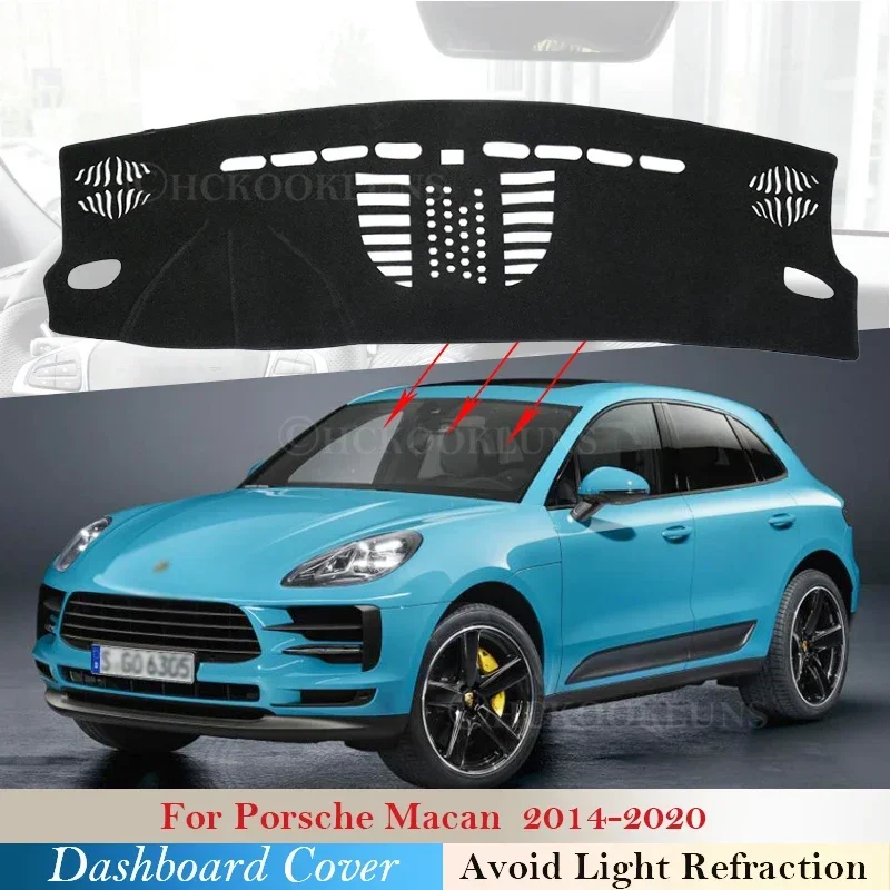 For Porsche Macan 2014 - 2020 2019 2018 Turbo Anti-Slip Anti-UV Mat Dashboard Cover Pad Shade Dashmat Protect Carpet Accessories
For Porsche Macan 2014 - 2020 2019 2018 Turbo Anti-Slip Anti-UV Mat Dashboard Cover Pad Shade Dashmat Protect Carpet Accessories