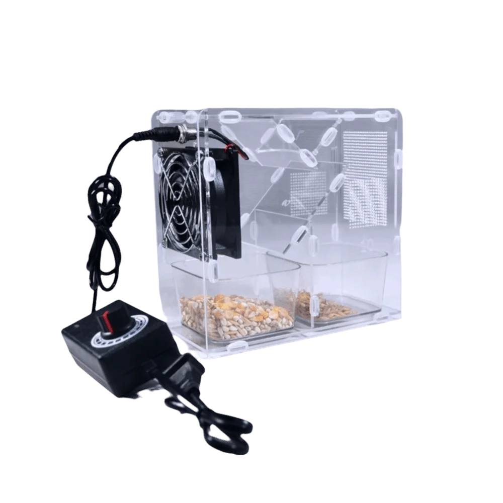 Adjustable Speed Bird Grains Blowing Machine Electric Detachable Bird Grains Shelling Machine Clear Acrylic Bird Food Separator
Adjustable Speed Bird Grains Blowing Machine Electric Detachable Bird Grains Shelling Machine Clear Acrylic Bird Food Separator