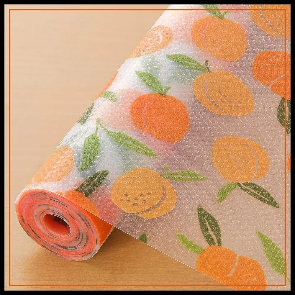 Non-Adhesive Waterproof Shelf Liner, Durable EVA Drawer Liner for Kitchen, Refrigerator, Cupboard, 23.6"W x 360"L, Peach
Non-Adhesive Waterproof Shelf Liner, Durable EVA Drawer Liner for Kitchen, Refrigerator, Cupboard, 23.6"W x 360"L, Peach