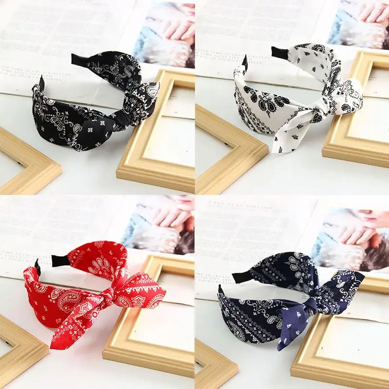 Top Knotted Bow Head Hoop Cashew Flowers Wide Hair Hoop DIY Hair Accessories Paisley Print Headband Rabbit Ear Turban Headwrap
Top Knotted Bow Head Hoop Cashew Flowers Wide Hair Hoop DIY Hair Accessories Paisley Print Headband Rabbit Ear Turban Headwrap