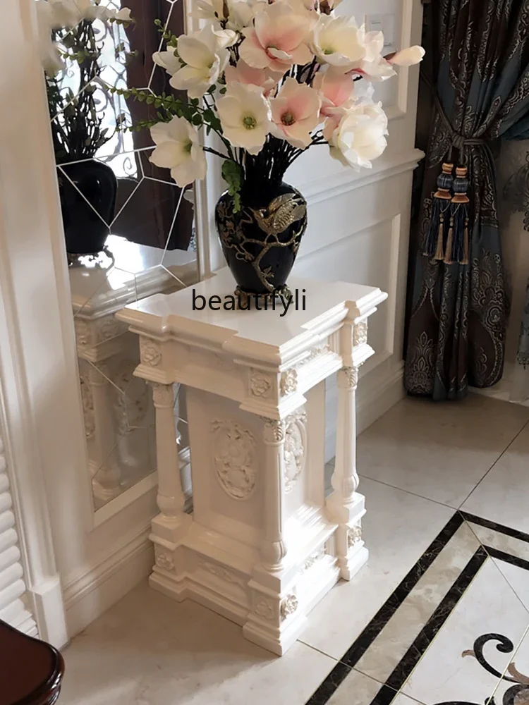 zqAnti-Corrosion European Flower Square Table Shelf Floor Indoor and Outdoor Flower Pot Shelf Flower Stand Bonsai Stand Single
zqAnti-Corrosion European Flower Square Table Shelf Floor Indoor and Outdoor Flower Pot Shelf Flower Stand Bonsai Stand Single