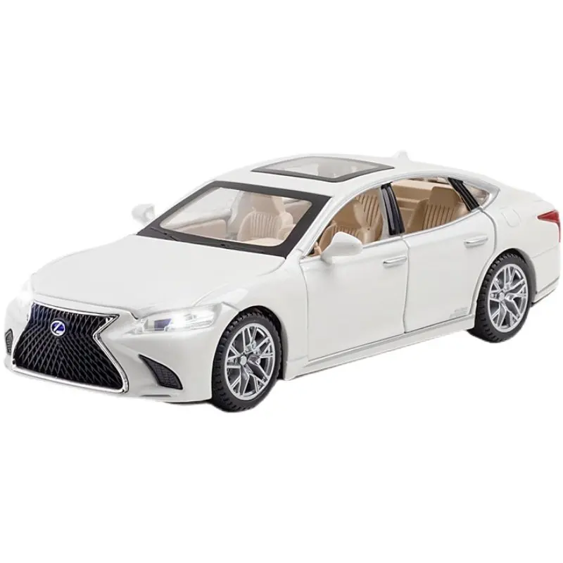 Радиоуправляемая модель автомобиля LS500h в масштабе 1:32 из сплава, со звуком, светом и функцией отката, настольное украшение, коллекционная игрушка для детей
Радиоуправляемая модель автомобиля LS500h в масштабе 1:32 из сплава, со звуком, светом и функцией отката, настольное украшение, коллекционная игрушка для детей