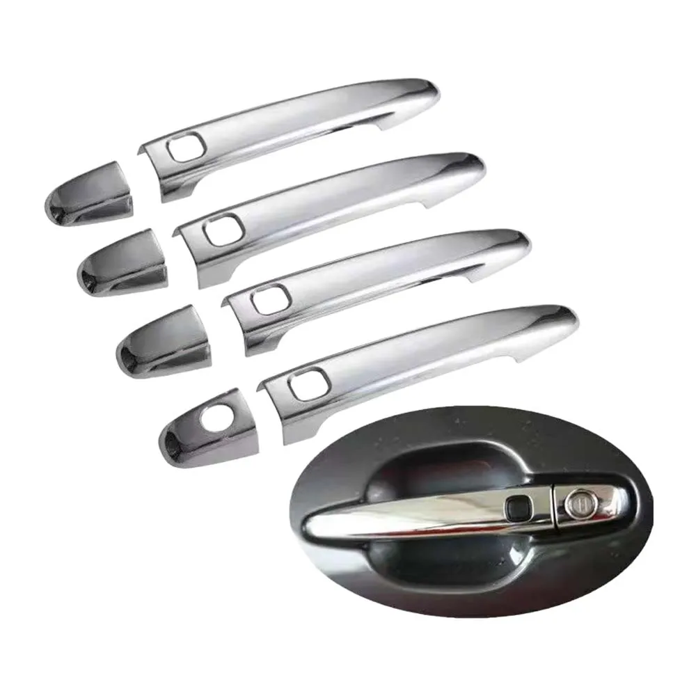 Car Upgrade Door Handle Cover For Toyota WISH 2003-2008 Carbon Fiber Charred Black Chrome Silver Cars Accessories Decoration
Car Upgrade Door Handle Cover For Toyota WISH 2003-2008 Carbon Fiber Charred Black Chrome Silver Cars Accessories Decoration