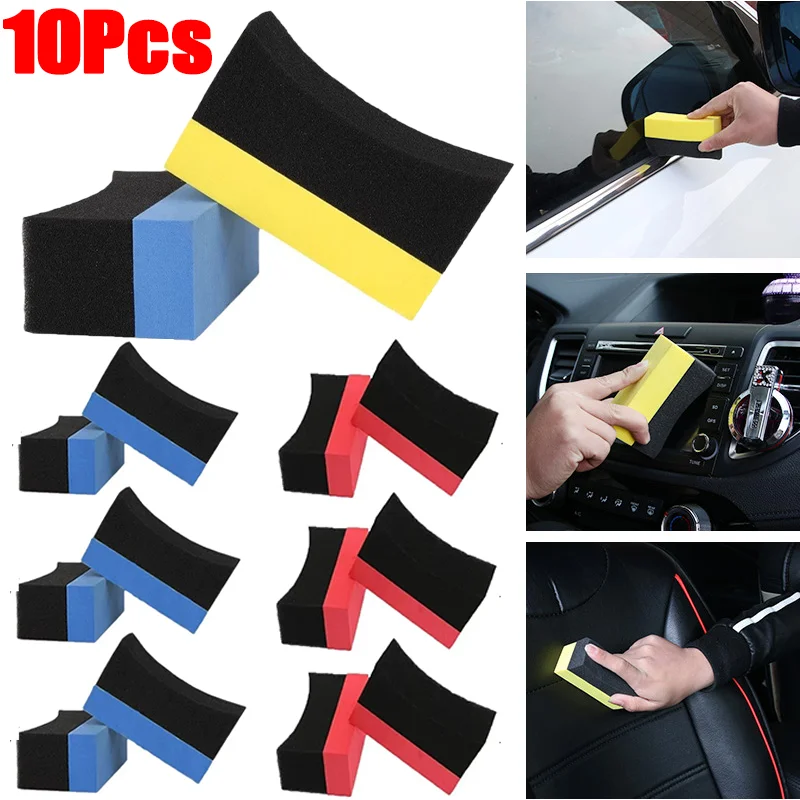 10Pcs Car Wheel Polishing Waxing Sponge Tire Cleaning Foam Sponge Pad Tyre Polish Detail Wash Wiper Cleaner Tool Car Accessories
10Pcs Car Wheel Polishing Waxing Sponge Tire Cleaning Foam Sponge Pad Tyre Polish Detail Wash Wiper Cleaner Tool Car Accessories