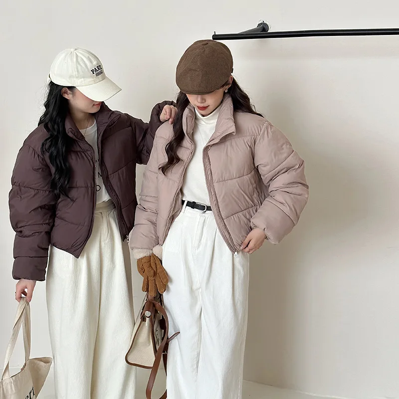 Black Crop Parkas Coats Women Korean Streetwear Winter Thick Warm Simple Short Coats Coat Women
Black Crop Parkas Coats Women Korean Streetwear Winter Thick Warm Simple Short Coats Coat Women