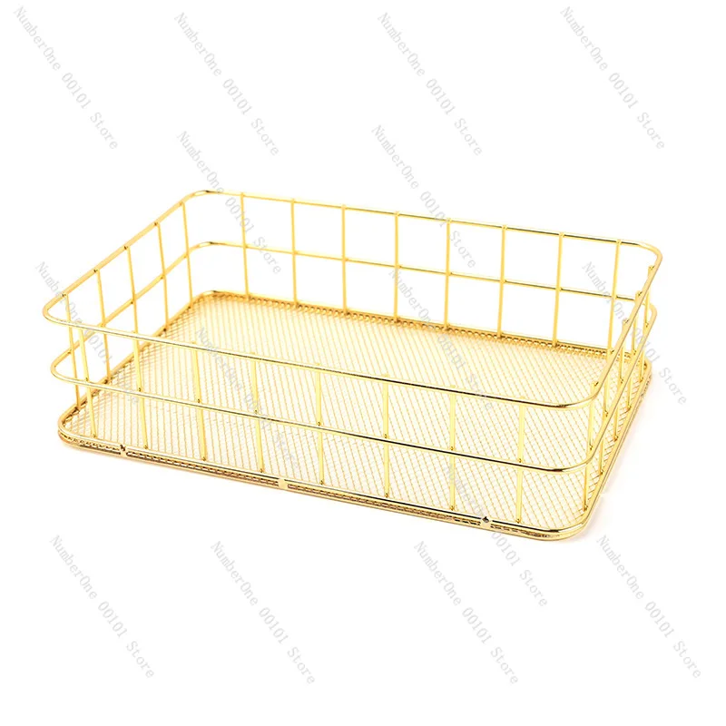 Manufacturer Wholesale Nordic Iron Art Storage Basket Cosmetic Storage Box Desktop Snack Basket Face Mask Storage Basket Miscell
Manufacturer Wholesale Nordic Iron Art Storage Basket Cosmetic Storage Box Desktop Snack Basket Face Mask Storage Basket Miscell