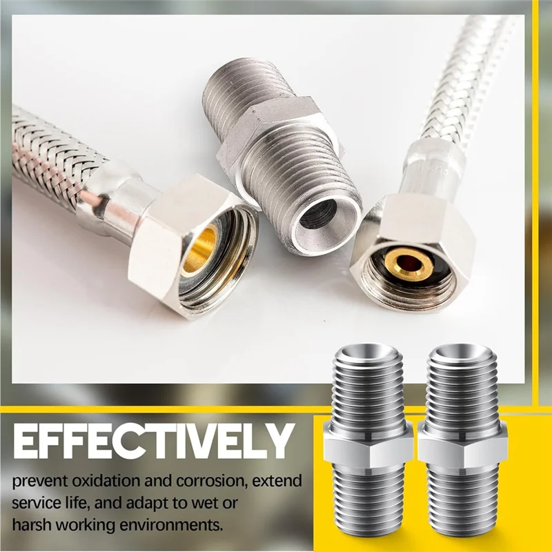 ABUN-6 Pack 1/4In X 1/4In Airless Sprayer Hose Connectors 1/4In Hose Fitting For Connecting 1/4In Airless Paint Sprayer Hoses
ABUN-6 Pack 1/4In X 1/4In Airless Sprayer Hose Connectors 1/4In Hose Fitting For Connecting 1/4In Airless Paint Sprayer Hoses