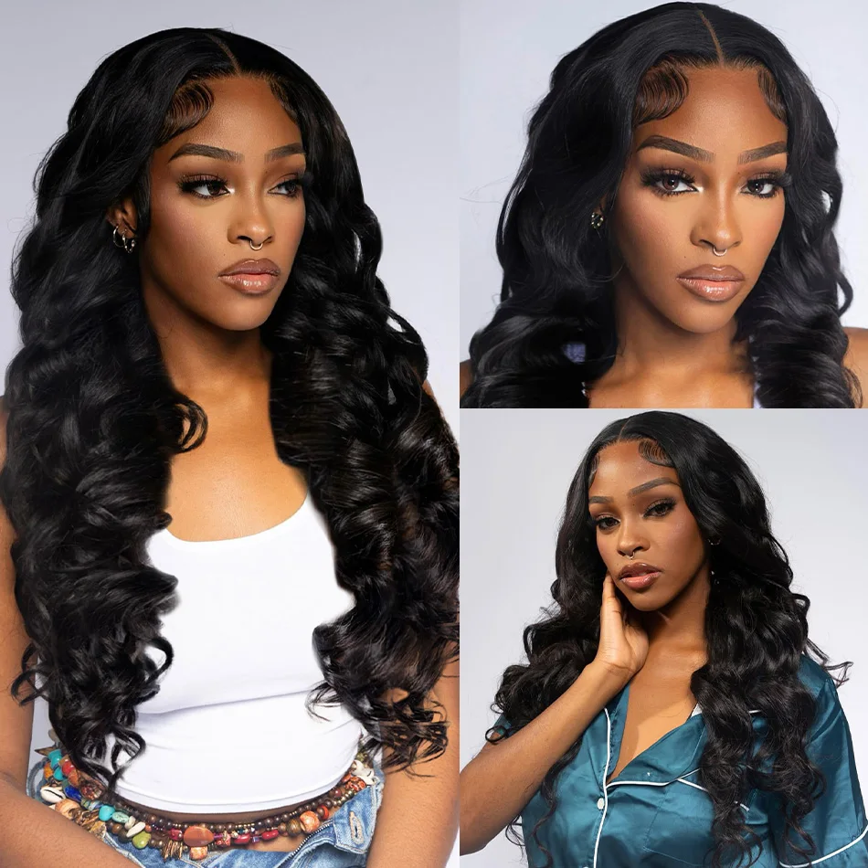 Body Wave Human Hair Wigs 13x6 Hd Lace Frontal Wigs 220 Density 40 Inch For Black Women Pre Plucked Loose Wave Lace Frontal Wig
Body Wave Human Hair Wigs 13x6 Hd Lace Frontal Wigs 220 Density 40 Inch For Black Women Pre Plucked Loose Wave Lace Frontal Wig