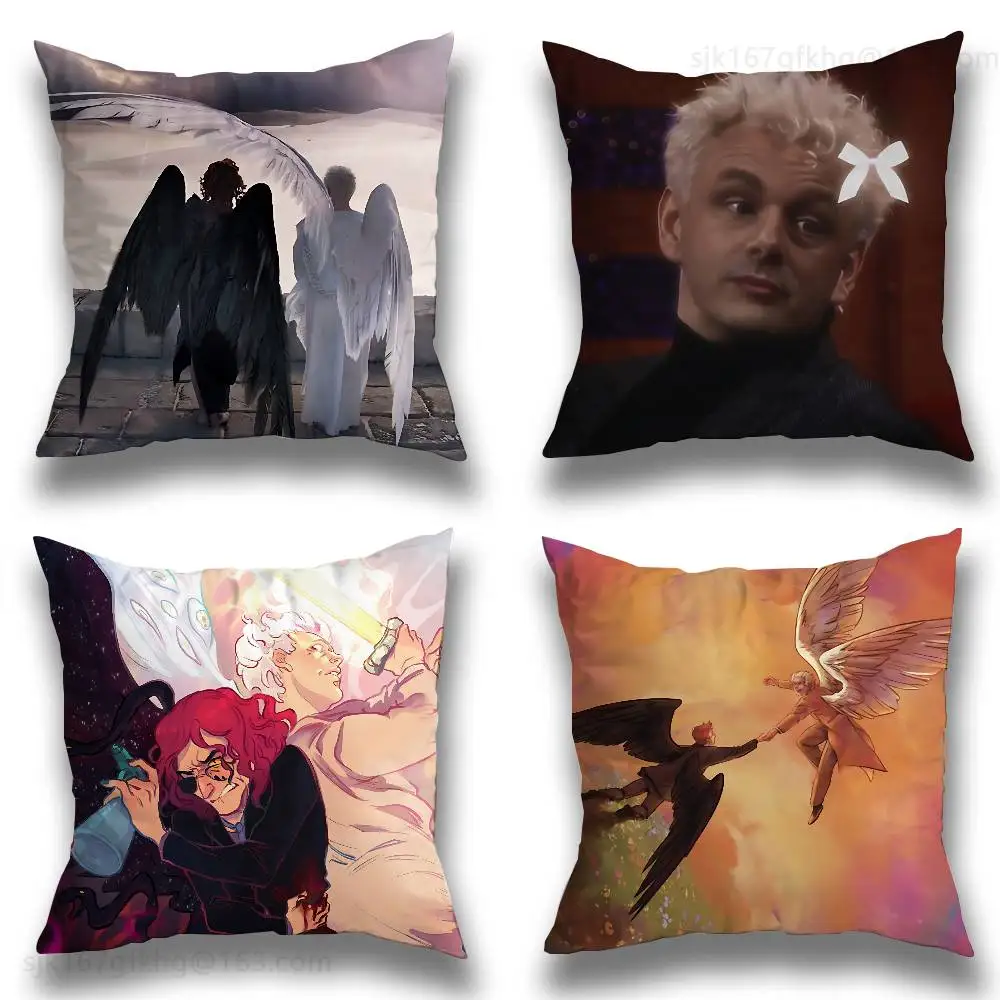good O-omens Pillow Case Sofa Living Room Bedroom Headboard Backrest Cushion Square Cushion Nap Time
good O-omens Pillow Case Sofa Living Room Bedroom Headboard Backrest Cushion Square Cushion Nap Time
