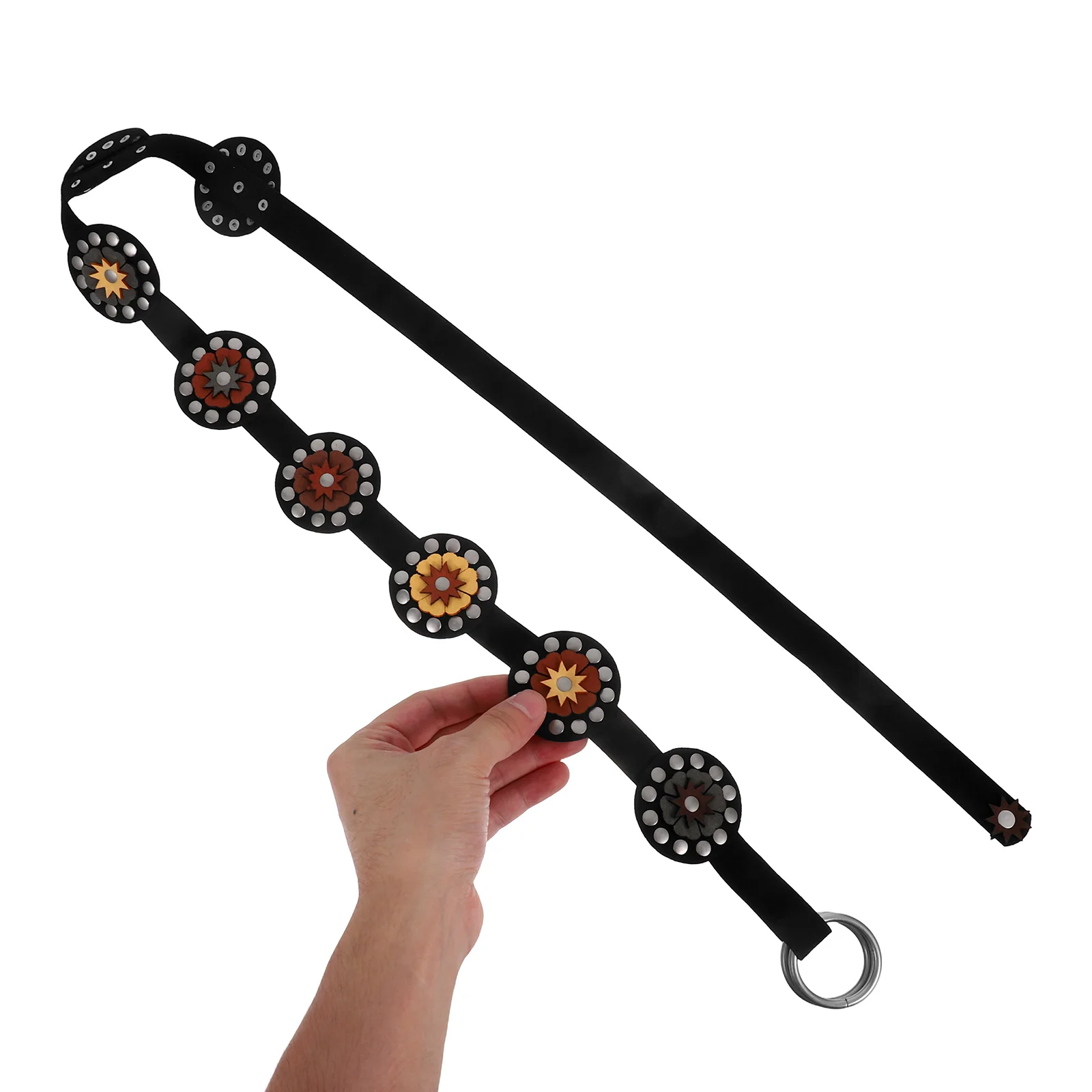 Wide Hollow Disc Belt Black Vintage Western Style Metal Buckle for Dresses Jeans Western Concho Metal Belt Wide Belts for Women
Wide Hollow Disc Belt Black Vintage Western Style Metal Buckle for Dresses Jeans Western Concho Metal Belt Wide Belts for Women