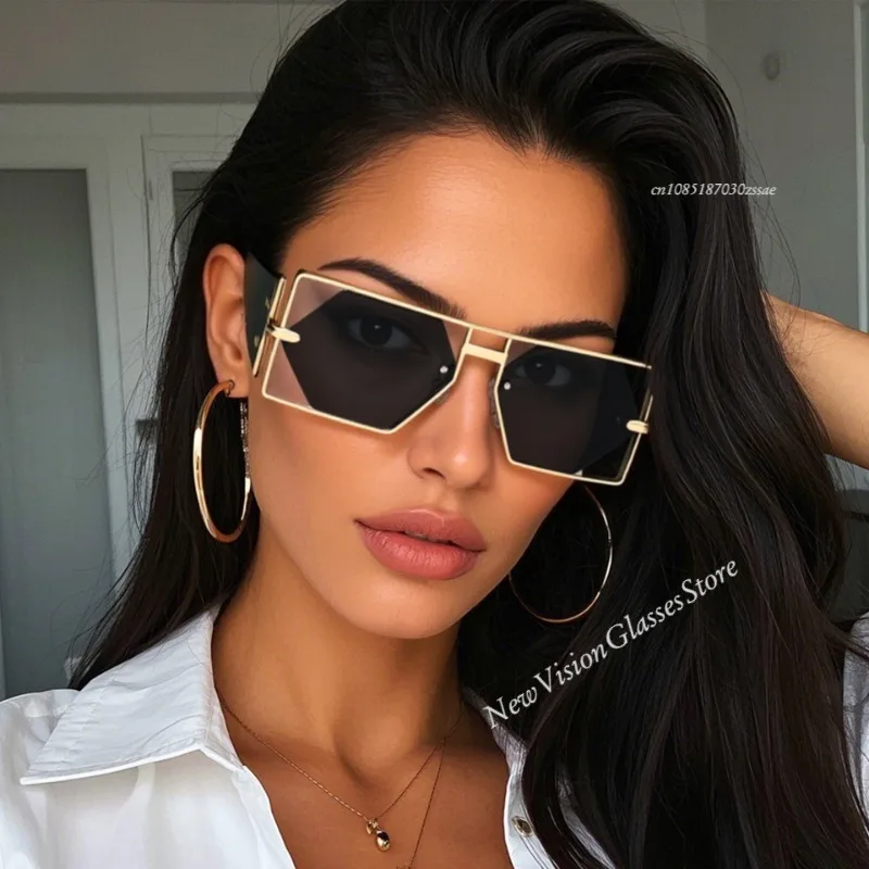 Ns Popular Double Bridges Sunglasses Women Fashion Punk Square Candy Gradient Sun Glasses Female Trending Eyewear UV400 Shade
Ns Popular Double Bridges Sunglasses Women Fashion Punk Square Candy Gradient Sun Glasses Female Trending Eyewear UV400 Shade