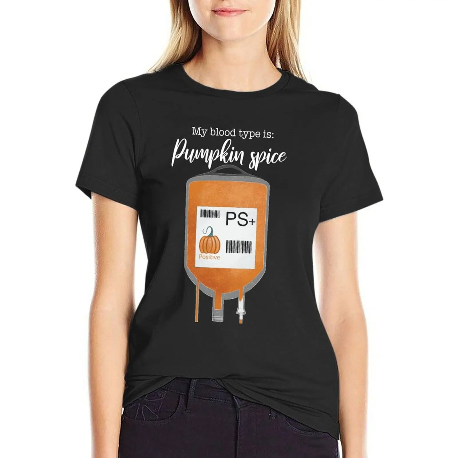My Blood Type is Pumpkin Spice T-Shirt female sublime animal print shirt for girls blacks rock and roll t shirts for Women
My Blood Type is Pumpkin Spice T-Shirt female sublime animal print shirt for girls blacks rock and roll t shirts for Women