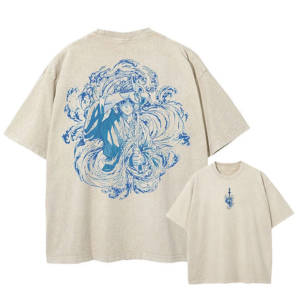 Vintage Washed Apricot T-Shirt Men Streetwear Anime Graphic Print T Shirt Summer Cotton Oversize Top Tee Unisex
Vintage Washed Apricot T-Shirt Men Streetwear Anime Graphic Print T Shirt Summer Cotton Oversize Top Tee Unisex