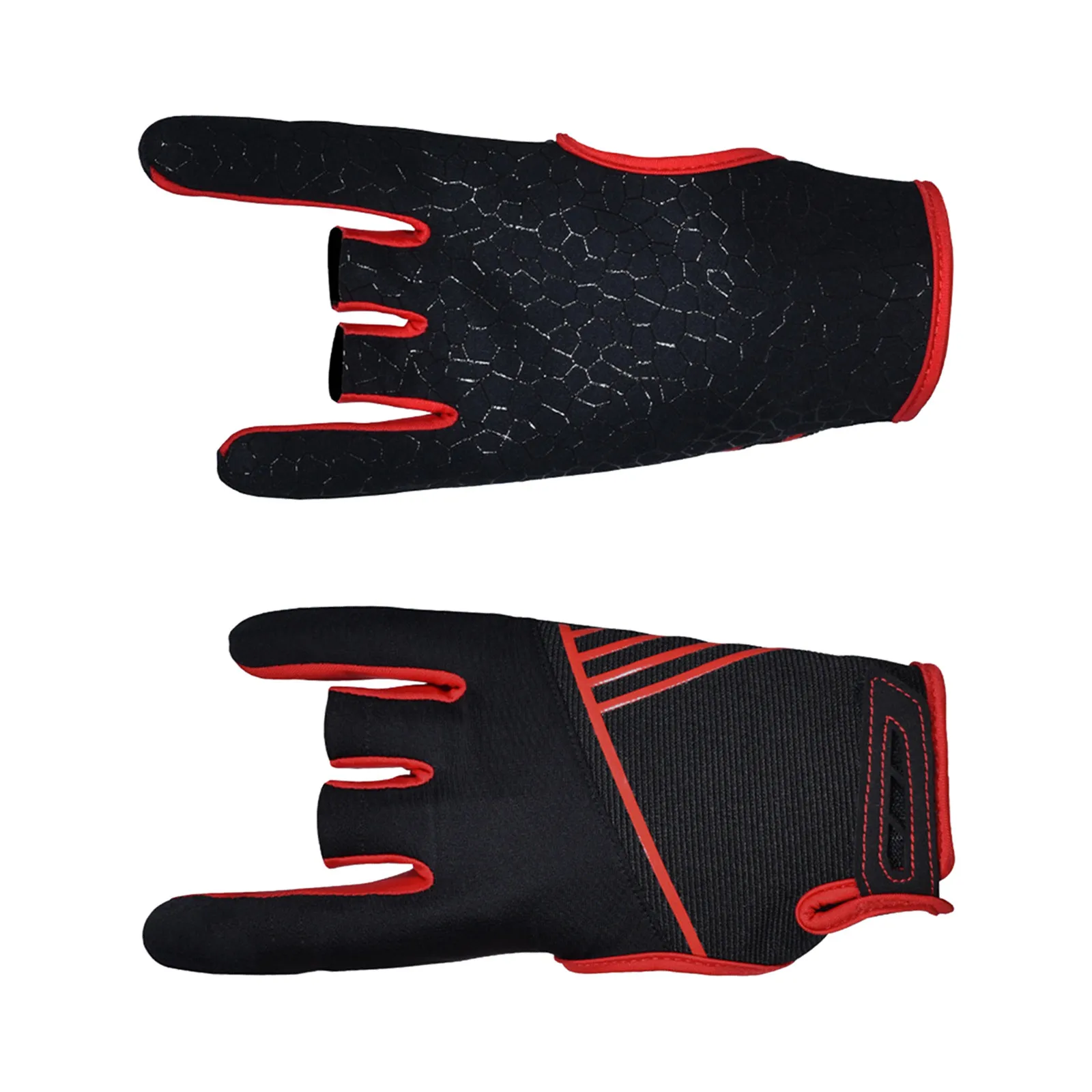 1Pair Bowling Gloves Professional Grade 3-Finger Exposure Anti-Skid Silicone Palm-Fit Breathable Sports Gloves for Enhanced
1Pair Bowling Gloves Professional Grade 3-Finger Exposure Anti-Skid Silicone Palm-Fit Breathable Sports Gloves for Enhanced