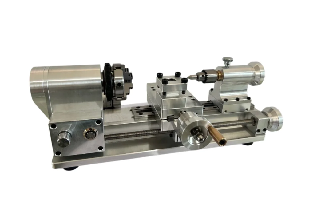 Precision High Performance Micro Lathe CNC Adjustable Accuracy Equipped with 24V Power Supply Metal Lathe Model Toy
Precision High Performance Micro Lathe CNC Adjustable Accuracy Equipped with 24V Power Supply Metal Lathe Model Toy